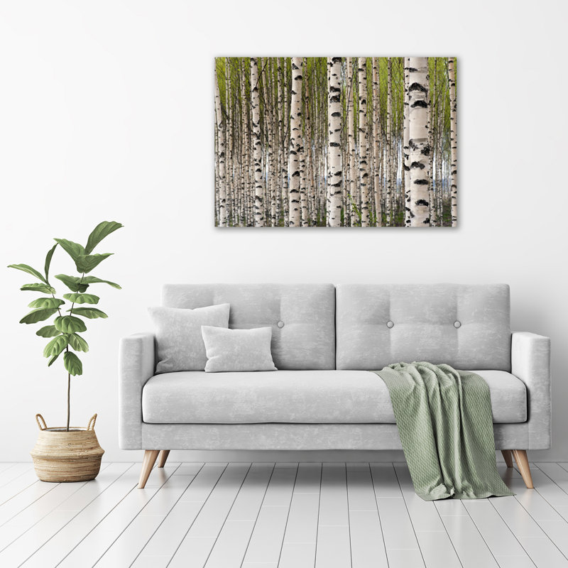 Birch Forest - Wrapped Canvas Print