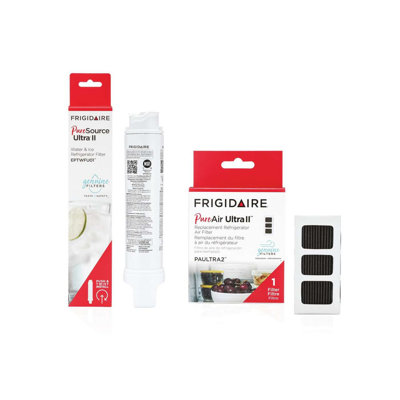 Puresource Ultra® (EPTWFU01) And Pureair Ultra II (PAULTRA2) Water And Air  Refrigerator Filter Combo Kit -  Frigidaire, FRIGCOMBO4