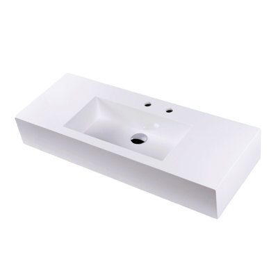 Luce 20 in. L Bathroom Sink
