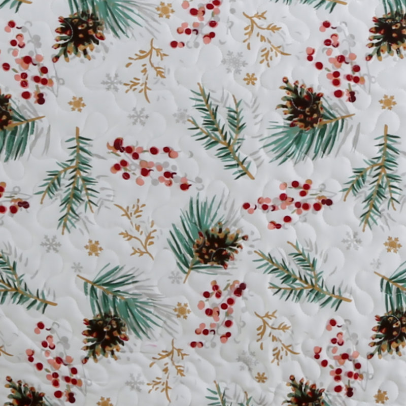 Gardener Floral Quilt, Queen Quilt + 2 Shams