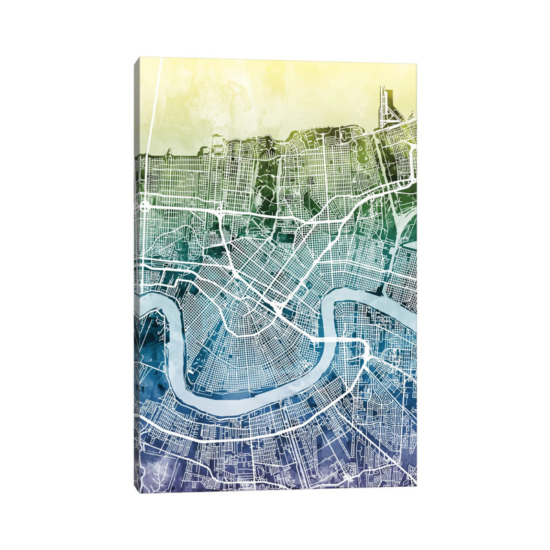 New Orleans, Louisiana, USA by Michael Tompsett - Gallery-Wrapped Canvas Giclée on Canvas, Wrapped Canvas