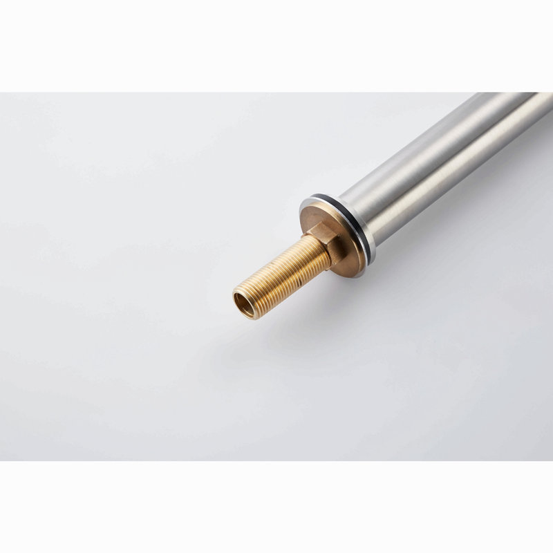 Robinet remplisseur de pot avec tige d'extension, Nickel brossé