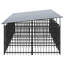 Wilfred 128cm H Steel Kennel