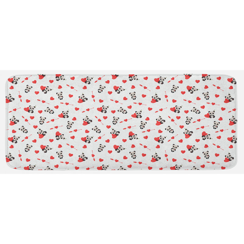 Tapis de cuisine Panda Bear In Love