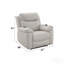 Fauteuil inclinable électrique en microfibre Chriki-130373940