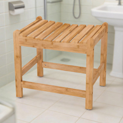 Shaelyn 21.46'' W Bamboo Shower Bench