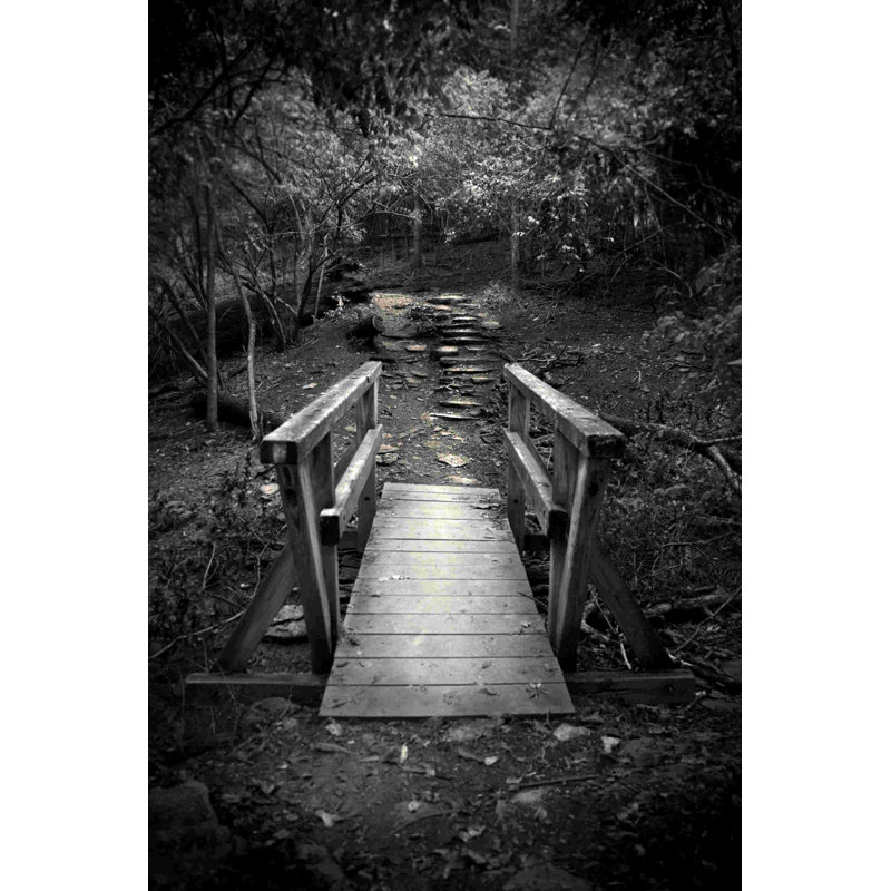 Pont - photographie sur toile tendue, H 18 po x l 12 po