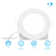 4" Slim Recessed LED, 9W, 3CCT Selectable, Dimmable