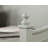 Light Gray Finish Transitional Style Molding Design Twin Daybed Mattress Ready Poster Design With Finials Solid Wood Structure
