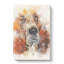 Basset Hound in Abstract - Wrapped Canvas-55313429