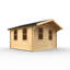 12x12w Caspian | 28mm Log Cabin