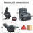 Chenille Power Lift Recliners with Heat Massage-1455488370