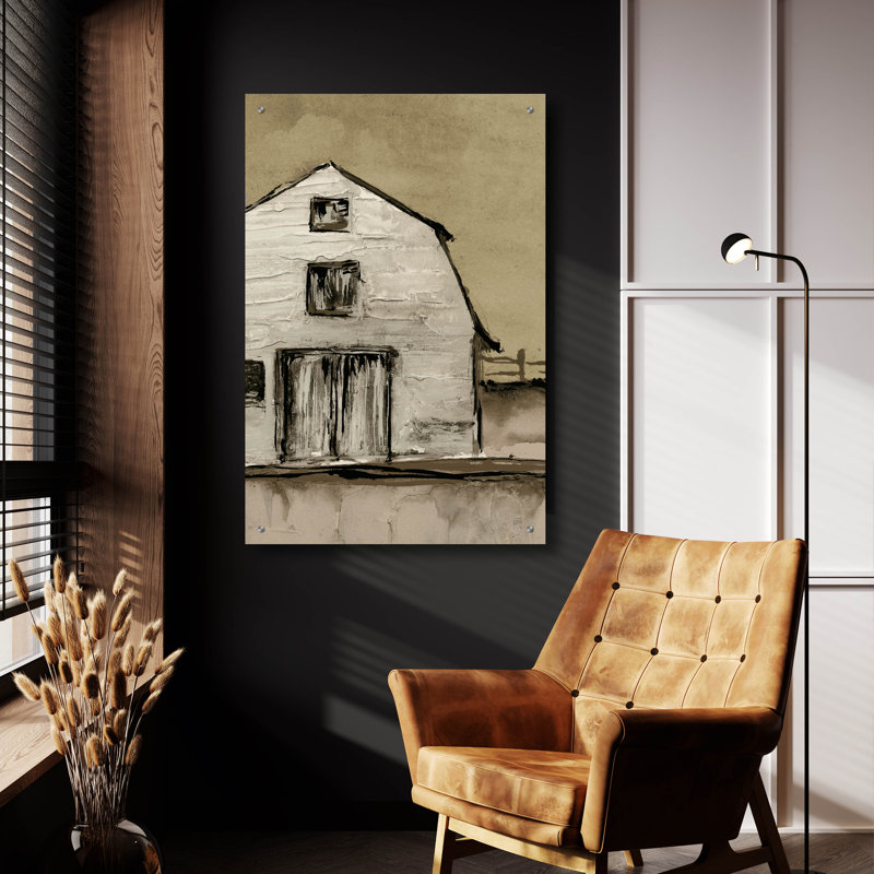 Art mural en verre brun 3 pi par Chris Paschke, H 36 po x l 24 po x P 0,2 po
