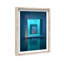 Cerulean Corridor I Framed Graphic Art-496782097-305202044