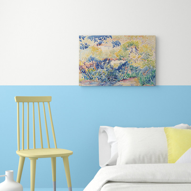 Henri-Edmond Cross - Wrapped Canvas Painting, 50cm H x 76cm W