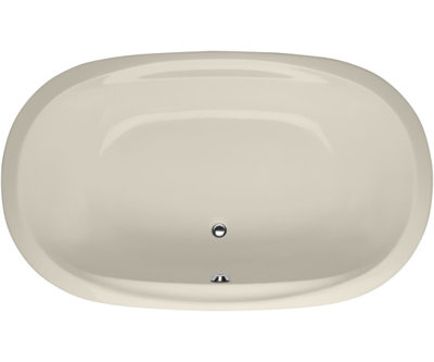 Builder Dual Oval 74'' L Air Bathtub