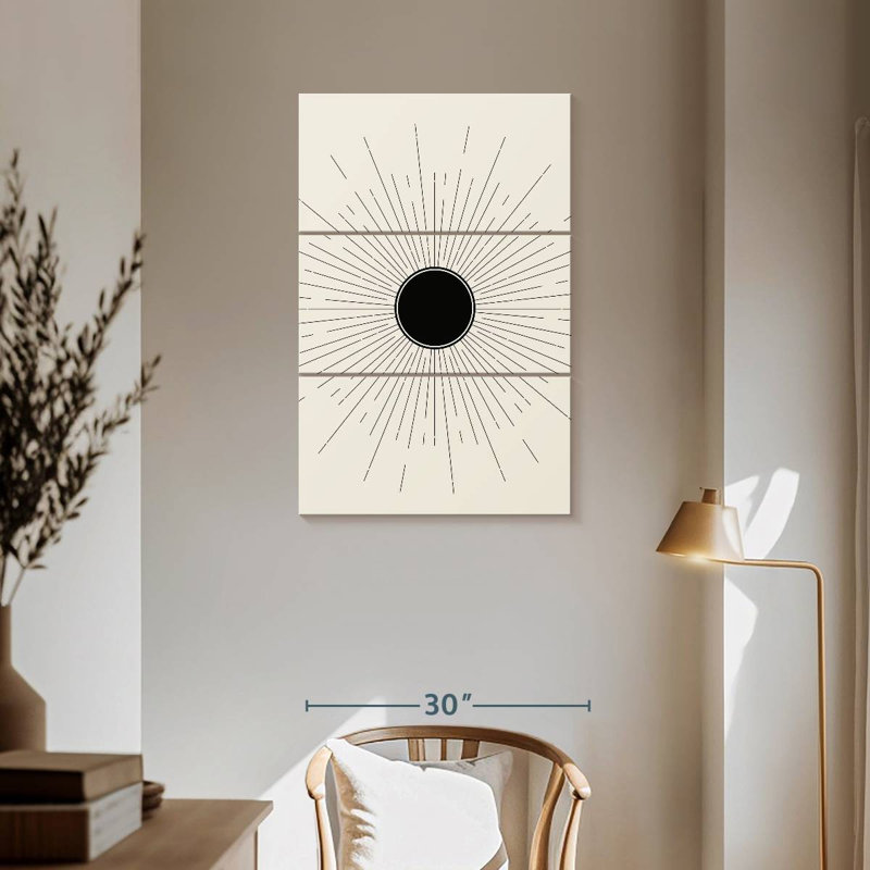 Adella Boho Sun I, 57" H x 36" W