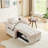 36.04" Convertible Sleeper Chair Sofa Bed Adjustable Pull Out Sleeper Chair Bed-1107863031