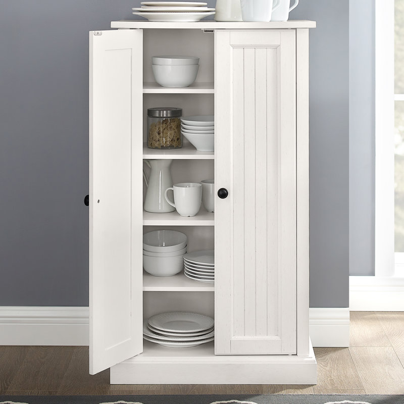 Arjae Accent Cabinet, White