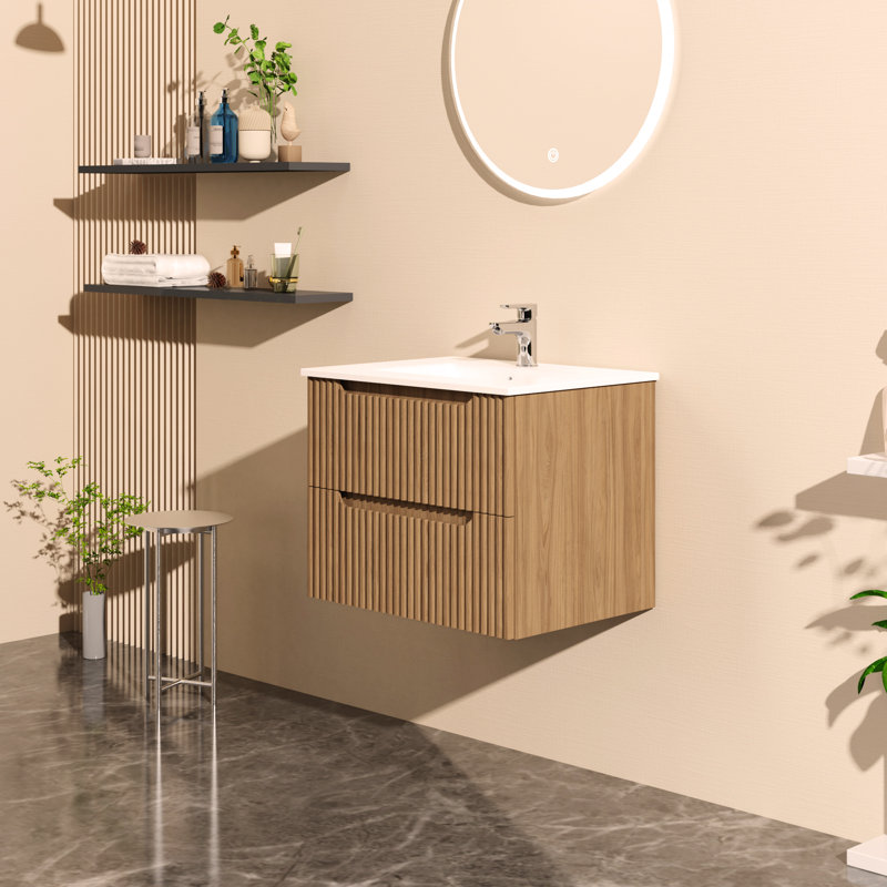 Meuble-lavabo mural 24 po flottant (armoire seulement)