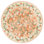 Msrw Floral 195 Performance Machine Washable Floral Rug