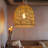 Newberg 1 - Light Natural Rattan Single Pendant-256453757