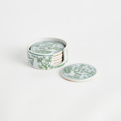 Ensemble de 6 sous-verres impériaux
