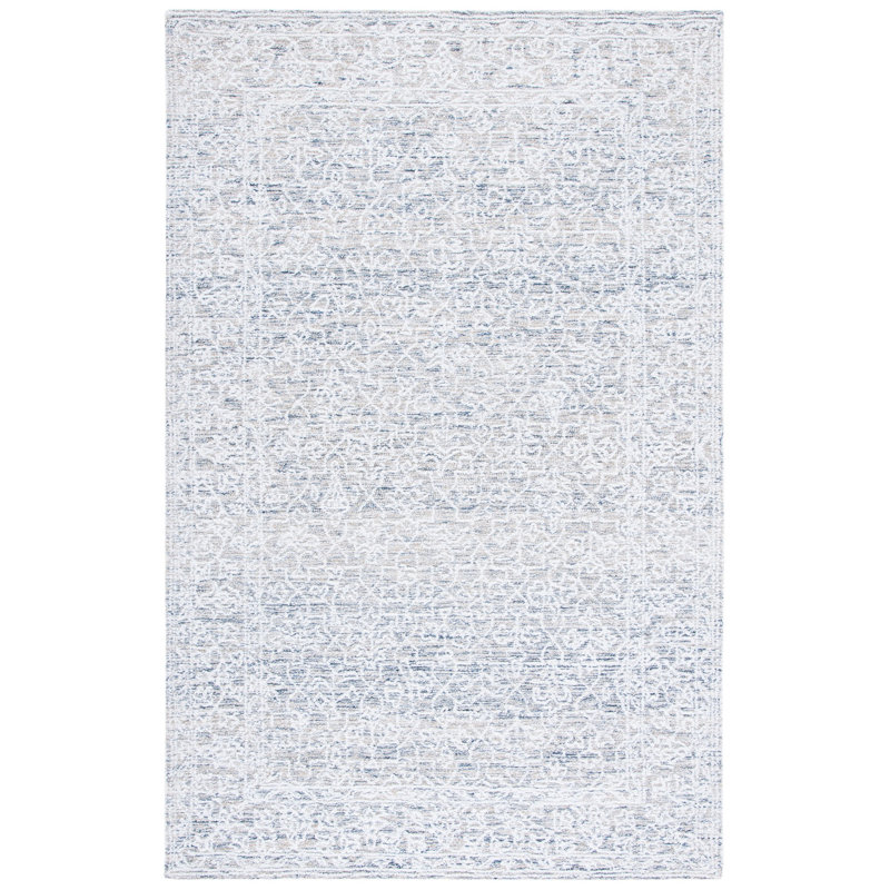 Metro Hand Tufted Performance Floral Rug, Rectangle 8' x 10'