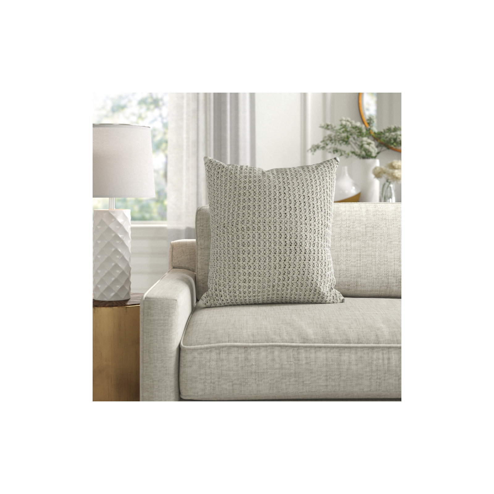 Piper Cotton Throw Pillow