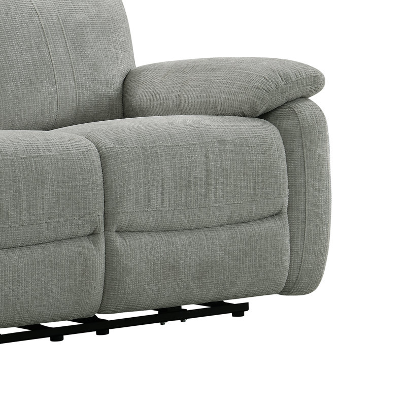 Bikash 2 Seater Electric Reclining Loveseat, Beige