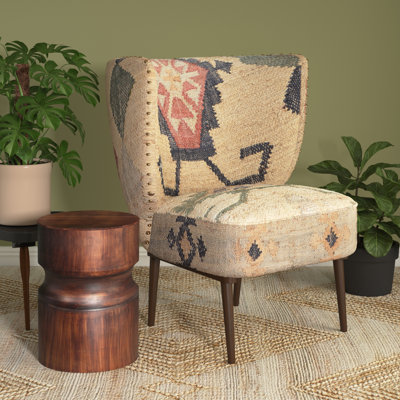 Chaise d'appoint Kelm Dhurrie