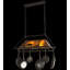 Bear at Lake Handcrafted Hanging Pot Rack