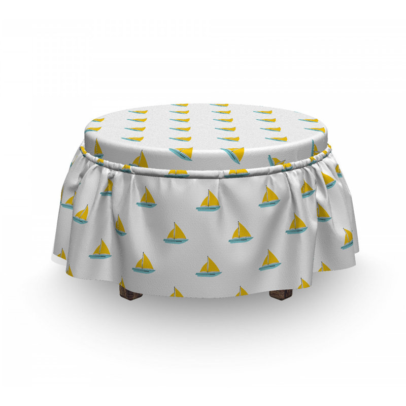 Housse pour repose-pieds bateau