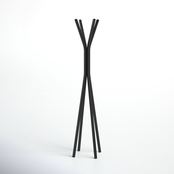 4 - Hook Freestanding Coat Rack & Reviews | Joss & Main