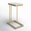 Brigitte Marble Top Frame End Table