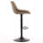 Modern Height Adjustable Swivel Bar Stools Upholstered Leather Barstool Kitchen Island Chairs With Metal Frame-1547019503