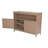 44'' Rectangular HDPE Outdoor Buffet & Console Table,With Storage And Shelves-822147775