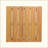 Rustic Acacia Wood Side Table With Slat Design For Outdoor And Indoor Use, Durable And Stylish