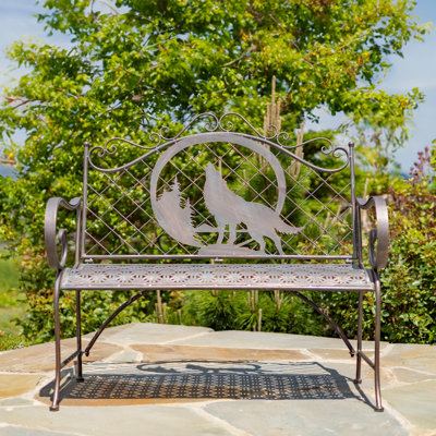 Casale Iron Outdoor Bench