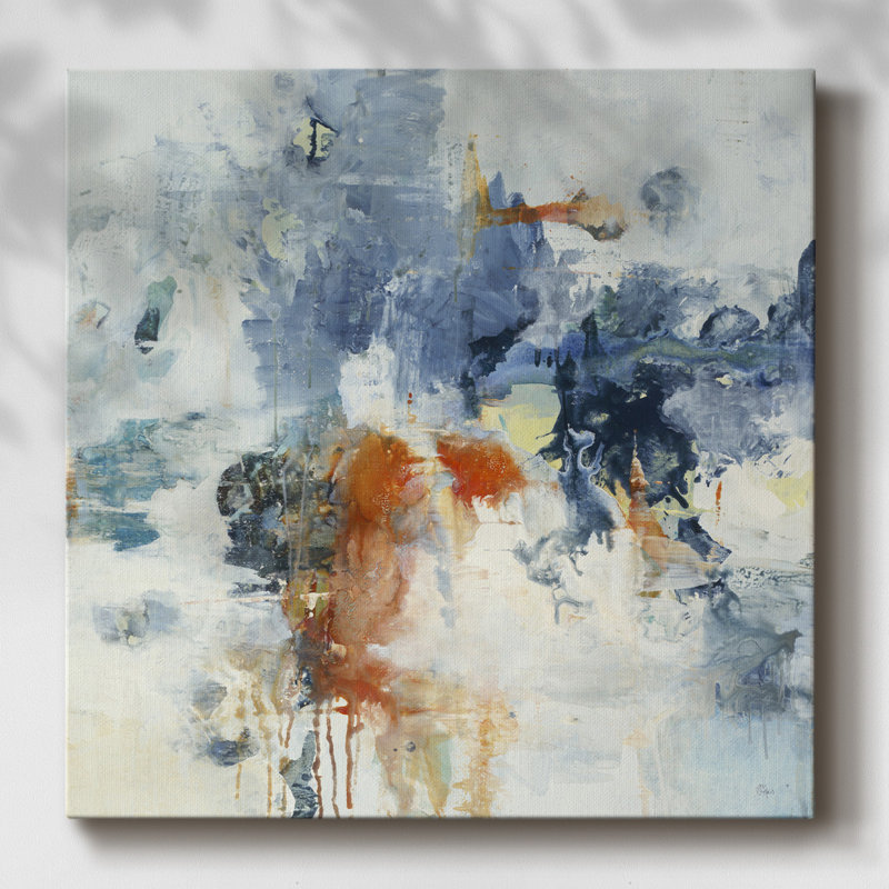 «Free to Flow I», reproduction d'art sur toile tendue, H 32 po x l 32 po x P 1,5 po