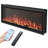 50 Inch Smart Wall Mount Electric Fireplace - Wi-Fi/Alexa Control-1174628885