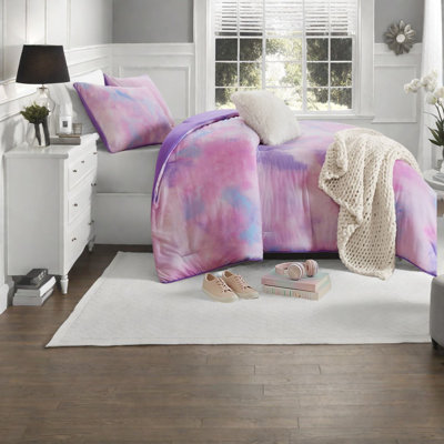 Ensembles de literie pour grand lit douillet, teinture à l'aquarelle en polyester pour maison moderne