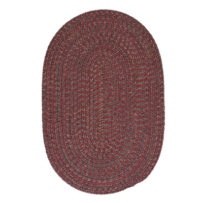 Tapis de zone rouge à baies Abey