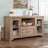 54.02 " Wide 1 - Drawer 3 - Shelf Filing Drawer Credenza with Cable Management