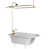Unlacquered Satin Brass
