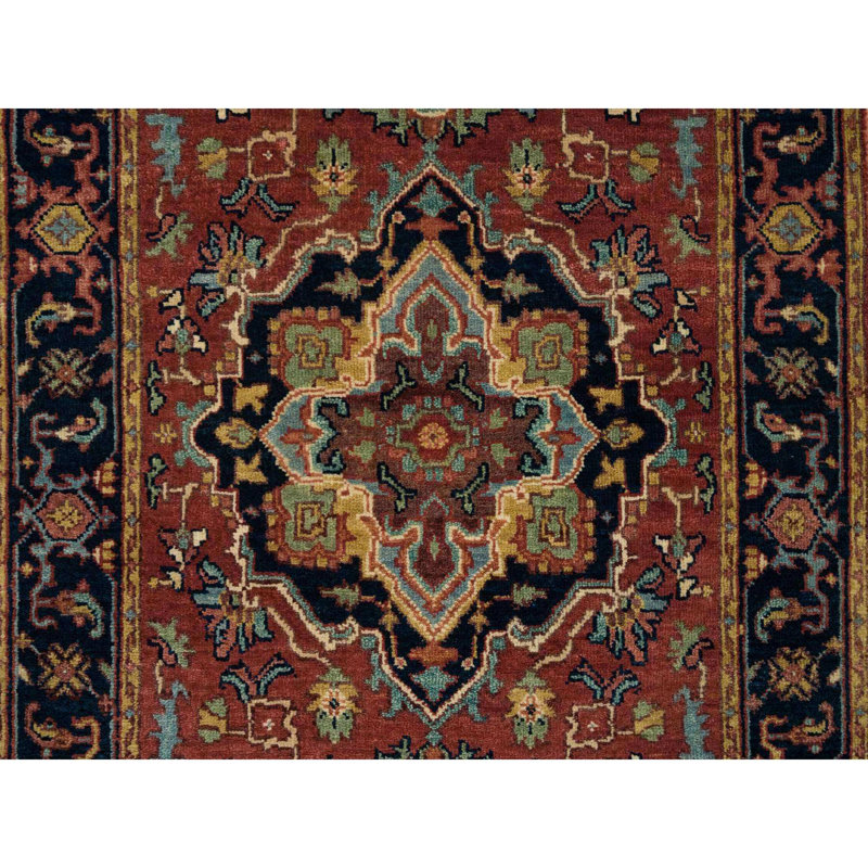 Tapis de couloir nouvel âge en laine 2 pi 6 po x 18 pi Theoren