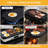 Caannasweis 20" Reversible Grill/Griddle-118726825