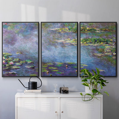Nymphéas 3 pièces