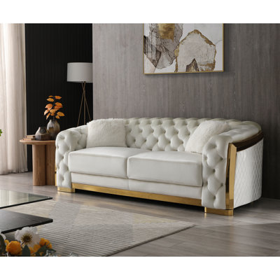 Canapé Lexi G0597A-S Ivory Luxe