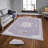 Stylish Woven Carpet, 5.2 x 7.5 Feet | 100% Polyester, 0.3 in Pile Height, Antibacterial, Non-Slip PVC Dot Underside | Machine Washable, 3D Digital Print | Perfect for Living Room, Bedroom & Home Décor-1247740913